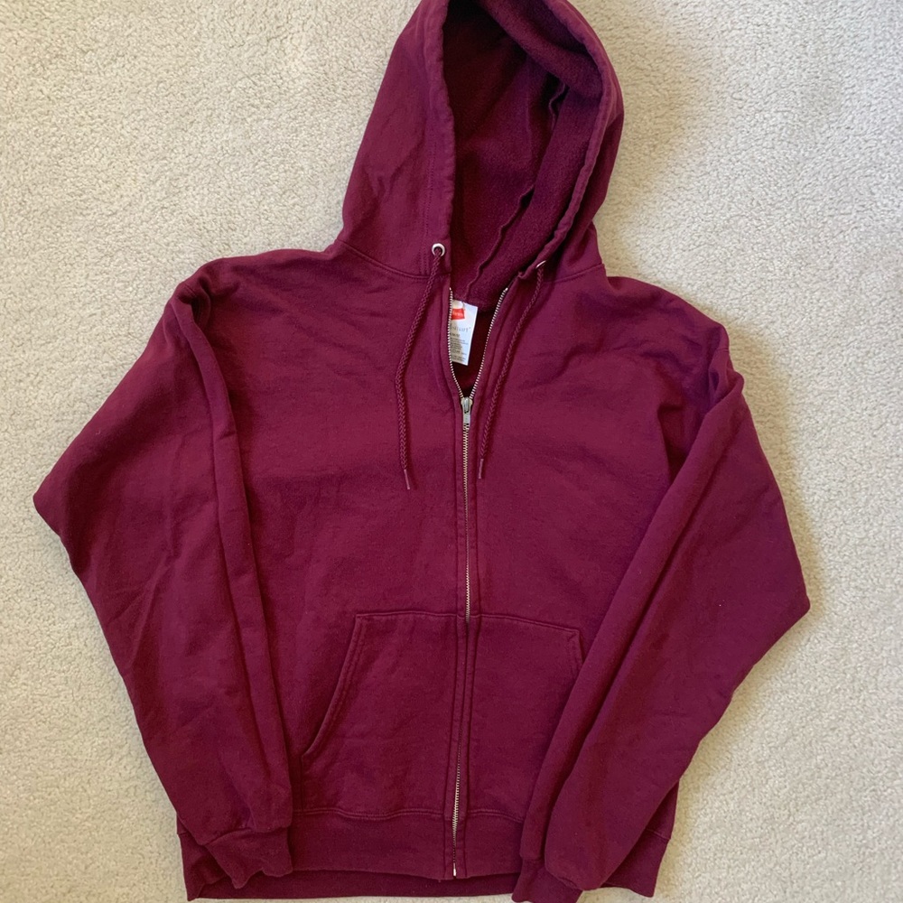 Zip up hoodie